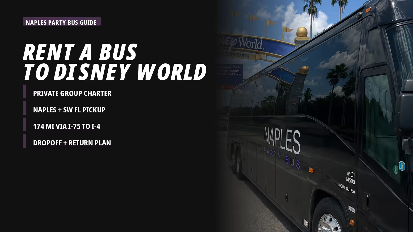 Rent a Bus to Disney World