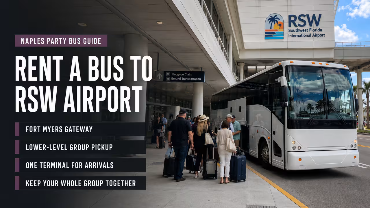 Rent a Bus to RSW Airport