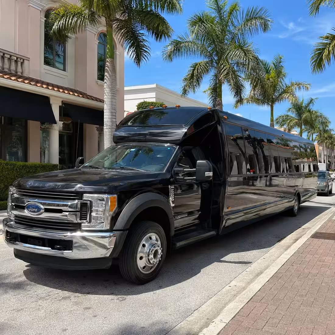 18 Passenger Party Bus Exterior
