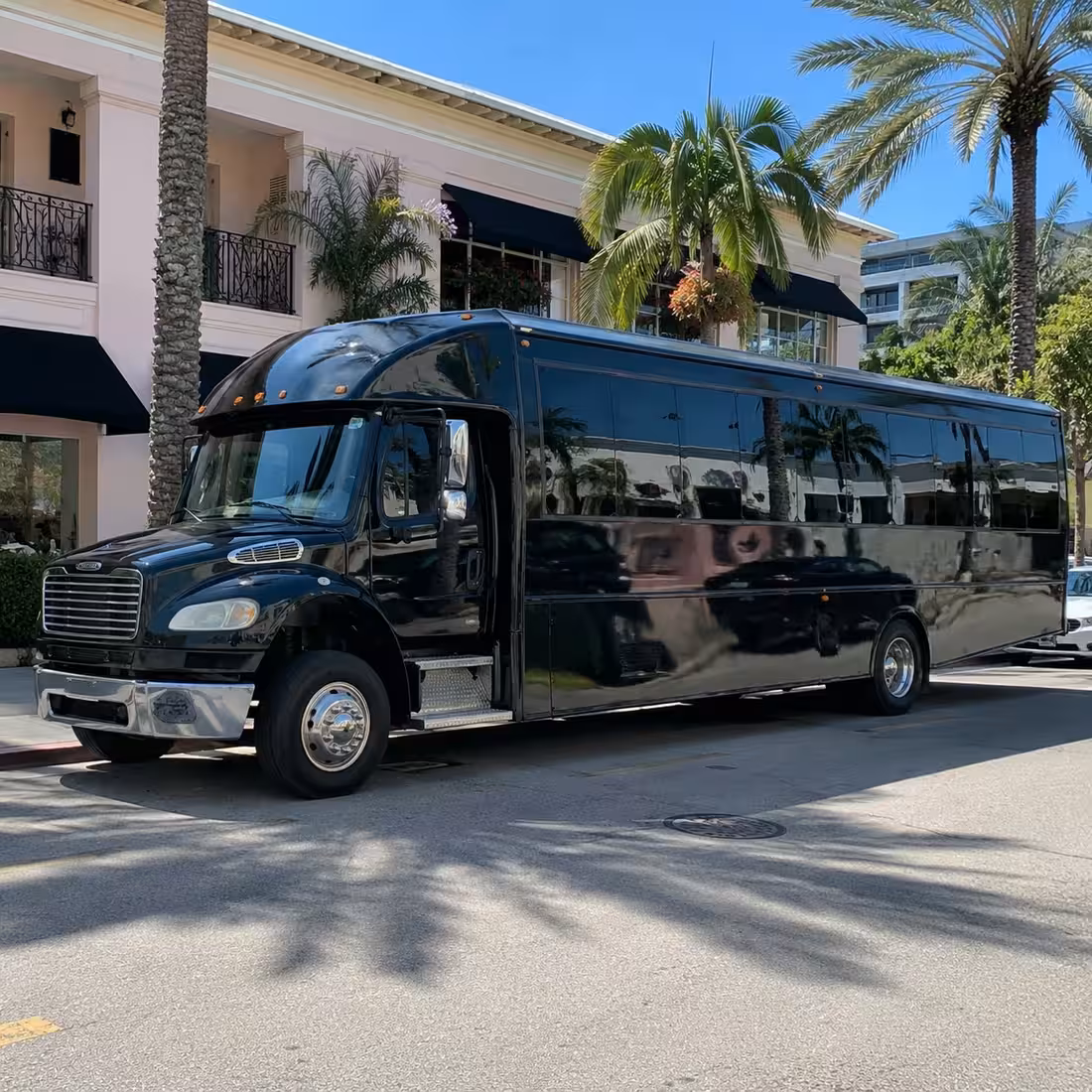 40 Passenger Party Bus Exterior