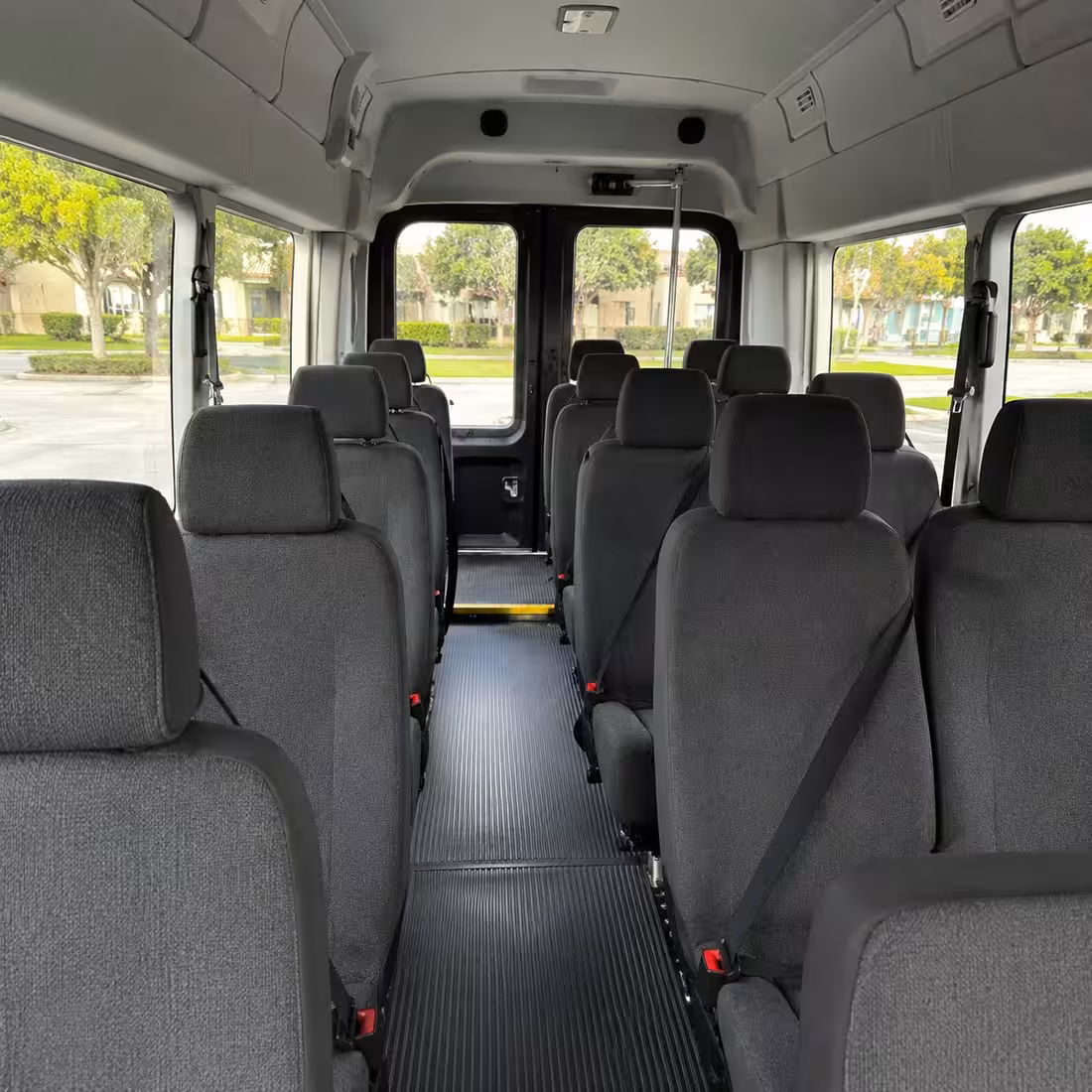 minibus interior