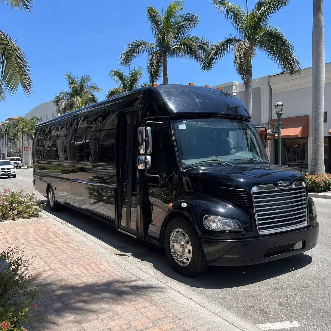 28 Passenger Party Bus Exterior