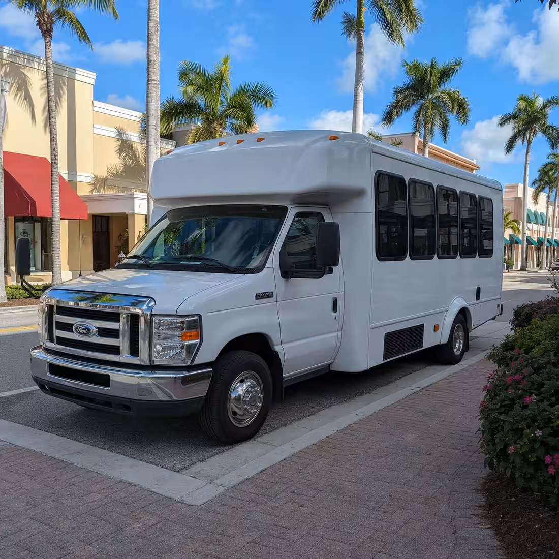 15-35 Passenger Minibus Exterior