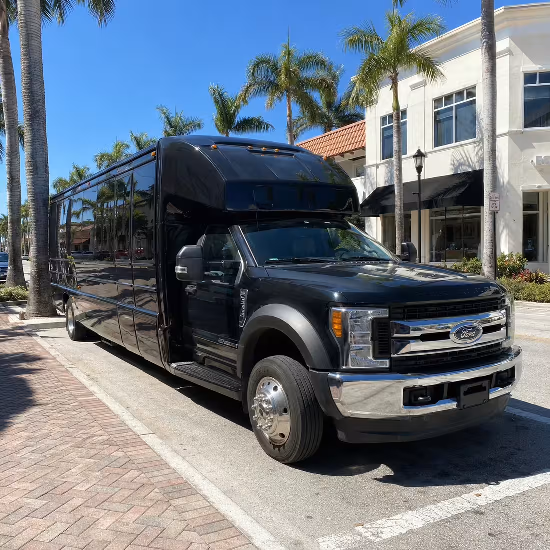 20 Passenger Party Bus Exterior